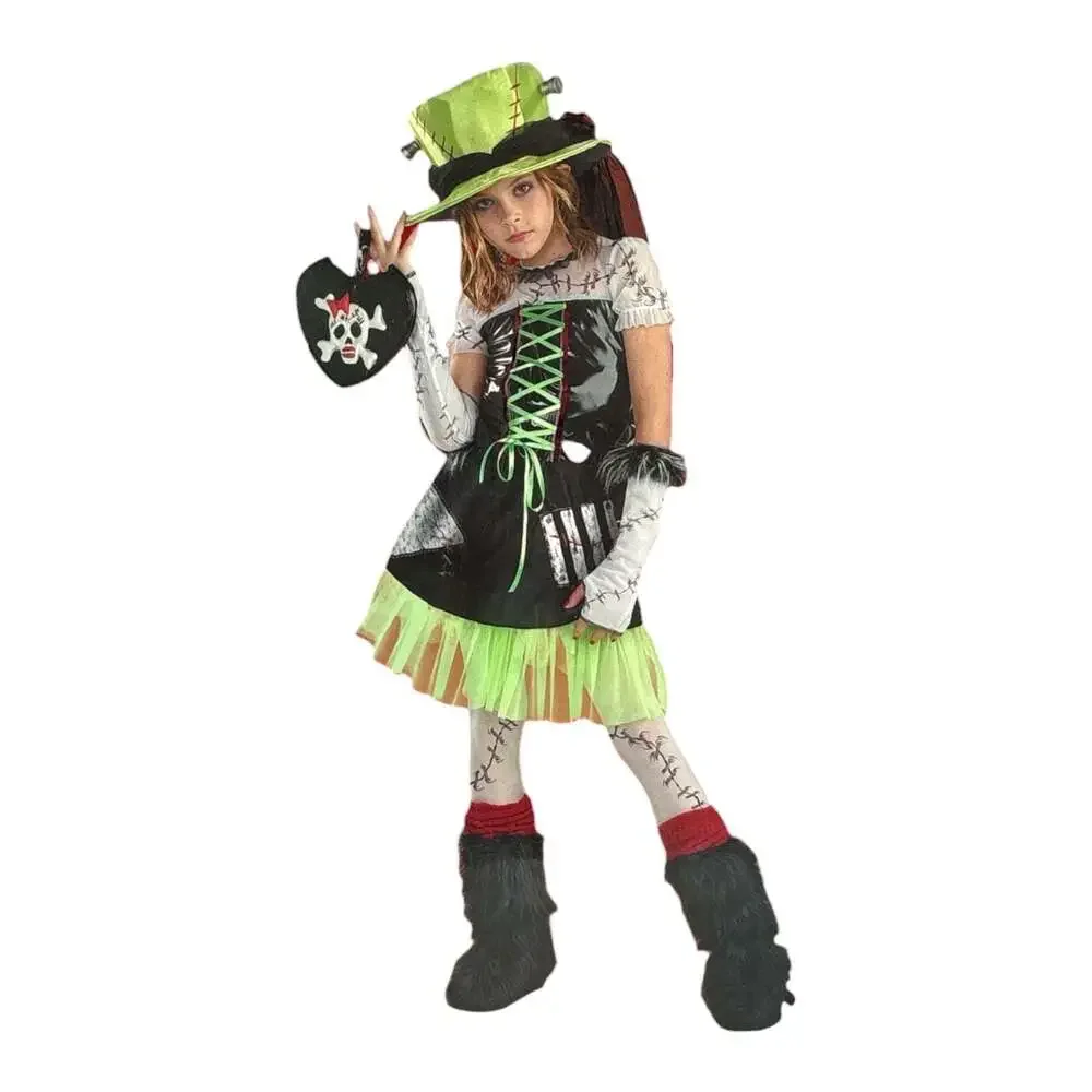 Disguise Monster Bride Teen Child Size  14-16 Halloween Costume Dress-Up NEW